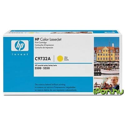 HP C9732A (645A) Yellow Original Toner - Laserjet 5500 / 5550dn (B) 