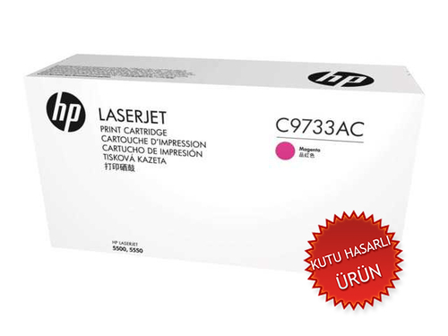 HP C9733AC (645A) Kırmızı Orjinal Toner - Laserjet 5500 / 5550dn (C) (T7510) - 1