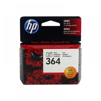 HP CB317E (364) Photo Black Original Cartridge - C5380 / C6380 - 1