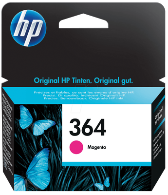 HP CB319EE (364) Magenta Original Cartridge - C5380 / C6380 