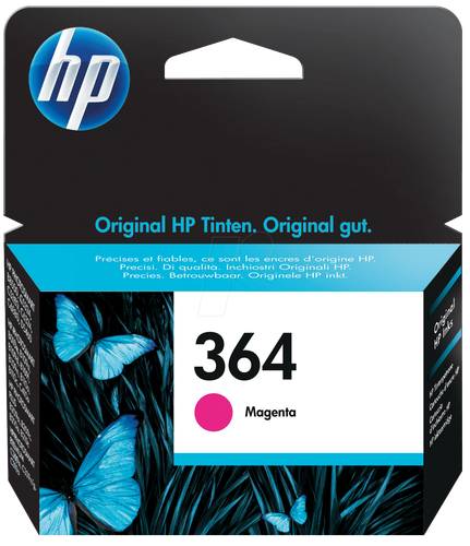 HP CB319EE (364) Magenta Original Cartridge - C5380 / C6380 - 1