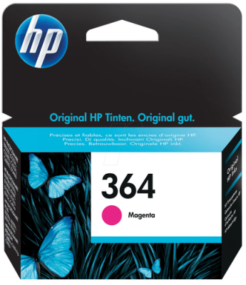 HP CB319EE (364) Magenta Original Cartridge - C5380 / C6380 - 2