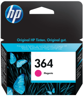 HP CB319EE (364) Magenta Original Cartridge - C5380 / C6380 - 4