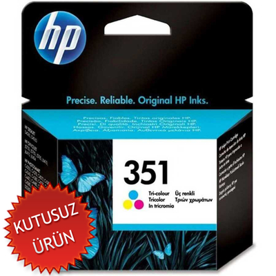 HP - HP CB337E (351) Color Original Cartridge - Officejet J5740 (Without Box)