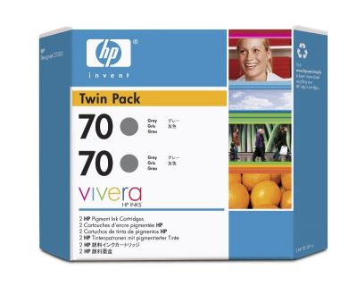 HP CB341A (70) Gray Original Cartridge - Designjet Z2100 - 1