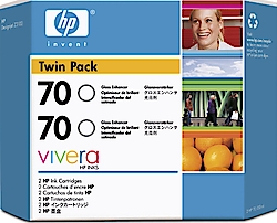 HP CB350A (70) Gloss Enhancer Dual Pack - Designjet Z2100 - 1