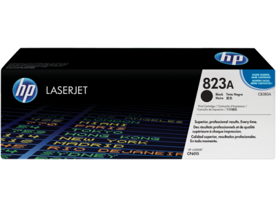 HP CB380A (823A) Black Original Toner - Laserjet CP6015 