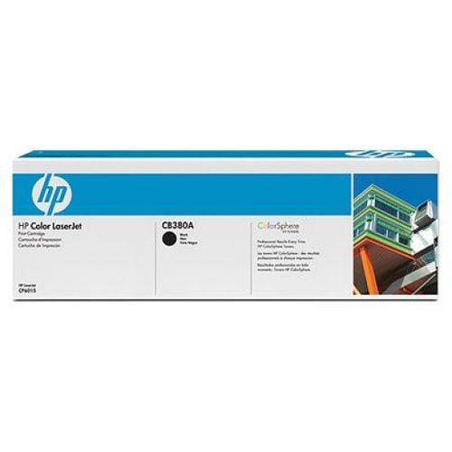 HP CB380A (823A) Black Original Toner - Laserjet CP6015 (B) - 1