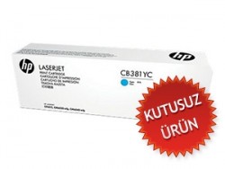 HP CB381YC (824A) Cyan Original Toner - Laserjet CP6015 (Without Box) 