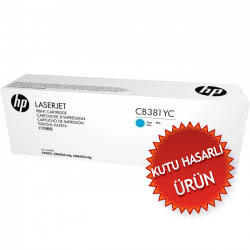 HP CB381YC (824A) Cyan Original Toner - Laserjet CP6015 (Damaged Box) 