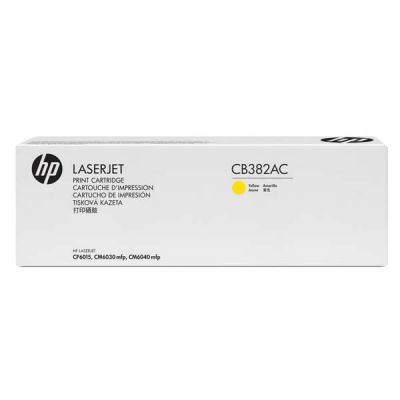 HP CB382AC (824A) Sarı Orjinal Toner - Laserjet CP6015 (T4239) - 2