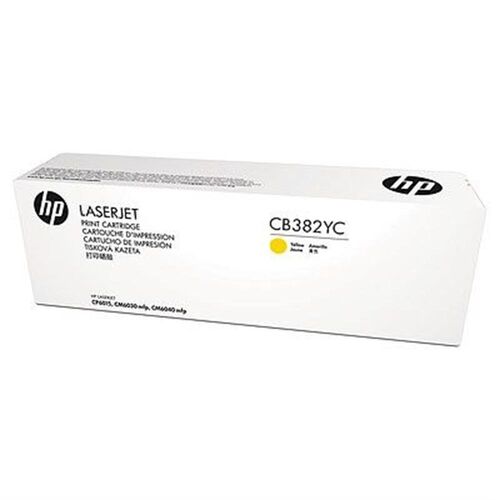 HP CB382YC (824A) Sarı Orjinal Toner - Laserjet CP6015 (T4074) - 1