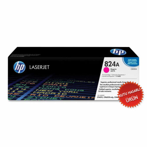 HP CB383A (824A) Kırmızı Orjinal Toner - Laserjet CP6015 (C) (T7877) - 1