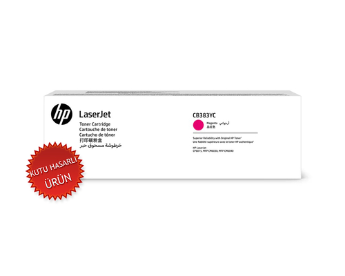 HP CB383YC (824A) Kırmızı Orjinal Toner - Laserjet CP6015 (C)