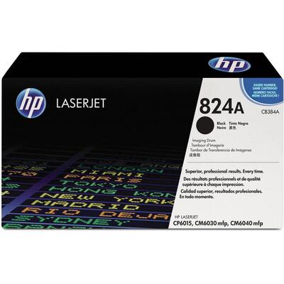 HP CB384A (824A) Black Original Drum Unit - Laserjet CP6015 