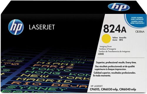 HP CB386A (824A) Sarı Orjinal Drum Ünitesi - Laserjet CP6015 (T3630) - 3