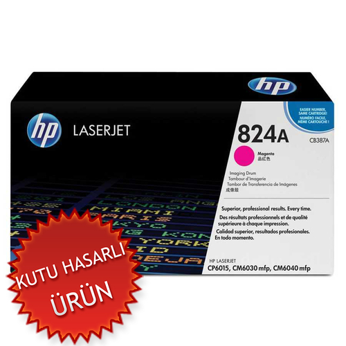 HP CB387A (824A) Kırmızı Orjinal Drum Ünitesi - Laserjet CP6015 (C) (T16796) - 1