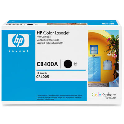 HP CB400A (642A) Black Original Toner - LaserJet CP4005n (B) 