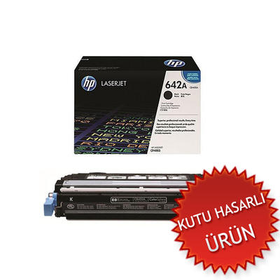 HP CB400A (642A) Black Original Toner - LaserJet CP4005n (Damaged Box) 