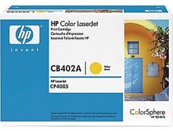 HP CB402A (642A) Yellow Original Toner - LaserJet CP4005n (B) 