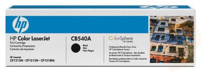 HP CB540A (125A) Black Original Toner - LaserJet CP1215 (B) 