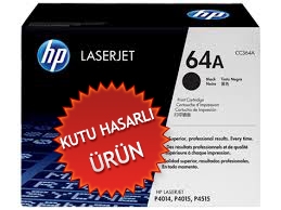 HP CC364A (64A) Black Original Toner - LaserJet P4015 (Damaged Box) - 1