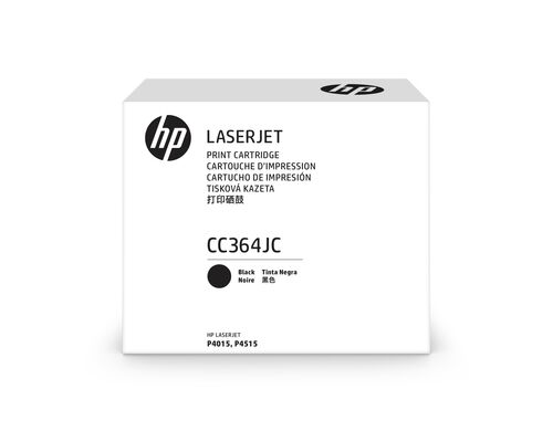 HP CC364JC (64X) Black Original Toner - LaserJet P4015 - 1