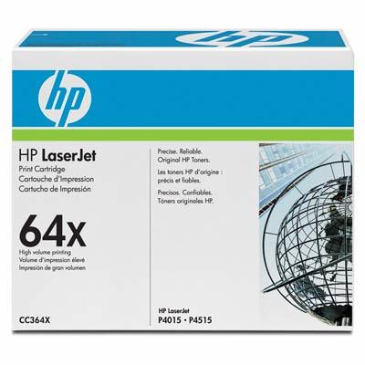 HP CC364X (64X) Black Original Toner - LaserJet P4015 (B) 