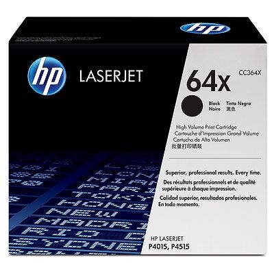 HP CC364X (64X) Black Original Toner - LaserJet P4015 - 2