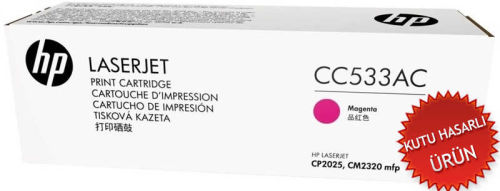 HP CC533AC (304A) Kırmızı Orjinal Toner - LaserJet CP2025n (C) (T8006) - 1