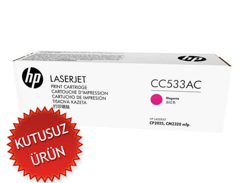 HP CC533AC (304A) Kırmızı Orjinal Toner - LaserJet CP2025n (U) (T11183) - 1