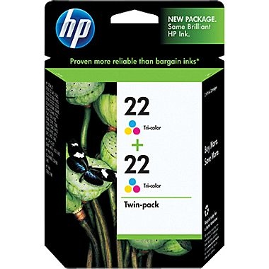 HP CC580FN (22) Dual Pack Color Original Cartridge - 1