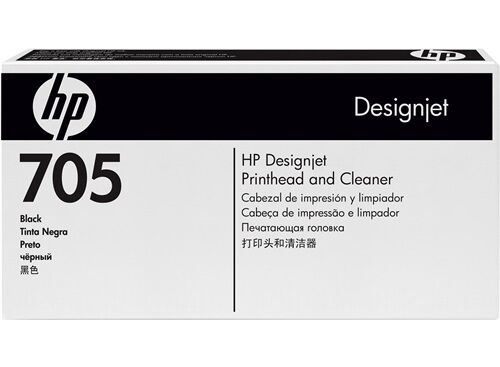 HP CD953A (705) Black Original Prınthead And Cleaner - DesignJet 5100 - 2