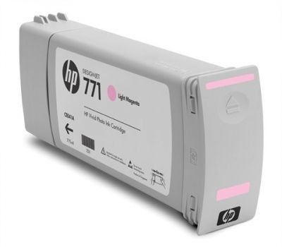 HP CE041A (771) Lıght Magenta Plotter Cartridge - DesignJet Z6200 (Wıthout Box) - 1