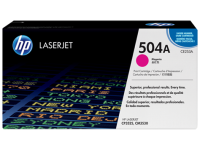 HP CE253A (504A) Kırmızı Orjinal Toner - CP3525 / CM3530 (T9997) - 1