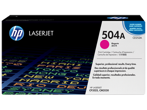 HP CE253A (504A) Kırmızı Orjinal Toner - CP3525 / CM3530 (T9997) - 2