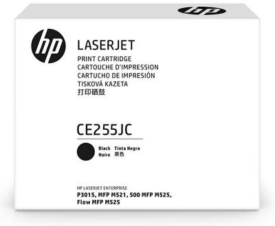 HP CE255JC (55J) Black Original Toner High Capacity - Laserjet P3015 