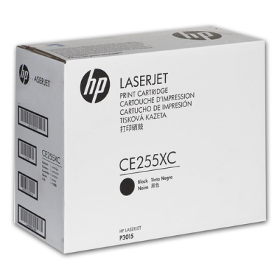 HP CE255XC (55X) Black Original Toner (Special Contract Product) - Laserjet P3015 - 2