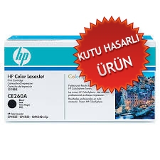 HP CE260A (647A) Black Original Toner - CP4525dn / CP4525n (Damaged Box) 