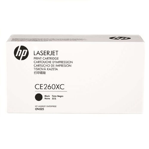 HP CE260XC (649X) Black Original Toner Hıgh Capacity - CP4525dn / CP4525n - 1