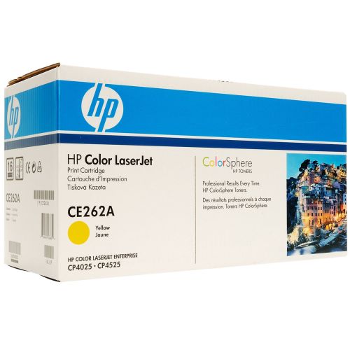 HP CE262A (648A) Sarı Orjinal Toner - CP4525dn / CP4525n (B) (T9213) - 1