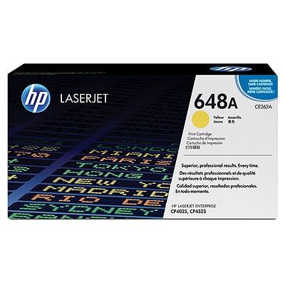 HP CE262A (648A) Sarı Orjinal Toner - CP4525dn / CP4525n (T3769) - 2