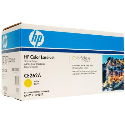 HP CE262A (648A) Yellow Original Toner - CP4525dn / CP4525n (B) 