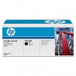 HP CE270A (650A) Black Original Toner Cartridge - CP5525dn (B) 