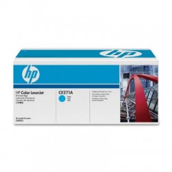 HP CE271A (650A) Cyan Original Toner - CP5525dn (B) 