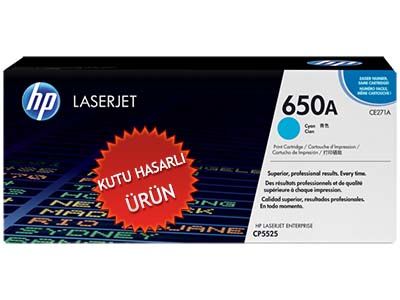 HP CE271A (650A) Mavi Orjinal Toner - CP5525dn (C) (T7078) - 1