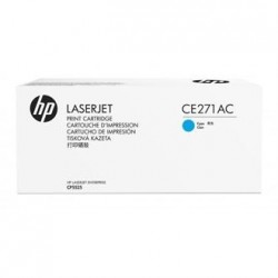 HP CE271AC (650A) Cyan Original Toner - CP5525dn 