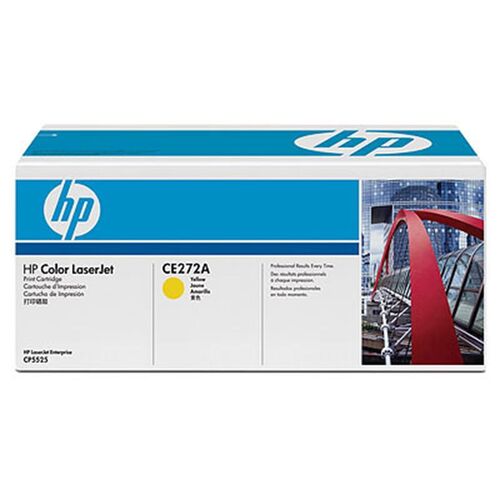 HP CE272A (650A) Sarı Orjinal Toner - CP5525dn (B) (T12418) - 1