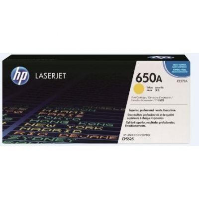 HP CE272A (650A) Sarı Orjinal Toner - CP5525dn (T3888) - 2