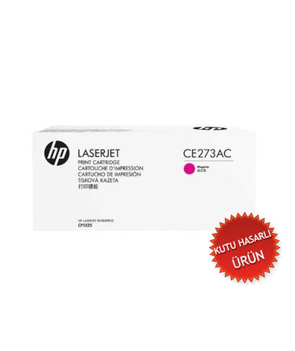 HP CE273AC (650A) Kırmızı Orjinal Toner - CP5525dn (C) (T15445) - 1